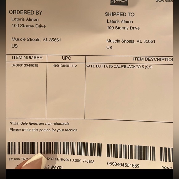 SOLD!!!! Authentic Christian Louboutin Knee boots with receipt - Picture 11 of 11